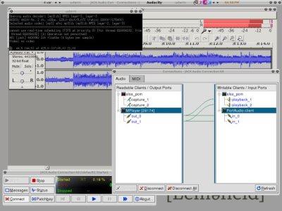 audacity recording